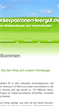 Mobile Screenshot of druckerpatronen-leergut.de